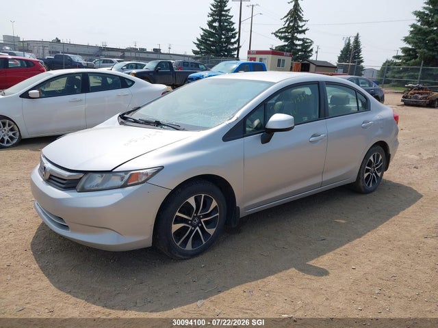 2012 Honda Civic Lx მანქანა იყიდება აუქციონზე, vin: 2HGFB2F42CH058154, აუქციონის ნომერი: 30094100