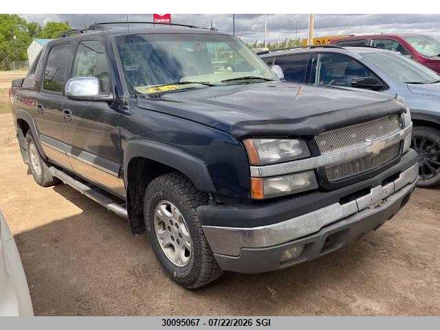 30095067 :رقم المزاد ، 3GNEK12T64G344373 vin ، 2004 Chevrolet Avalanche K1500 مزاد بيع