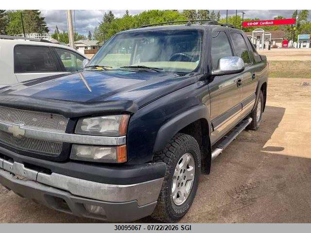 2004 Chevrolet Avalanche K1500 მანქანა იყიდება აუქციონზე, vin: 3GNEK12T64G344373, აუქციონის ნომერი: 30095067
