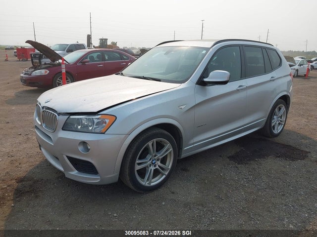 30095083 :رقم المزاد ، 5UXWX9C54E0D39774 vin ، 2014 Bmw X3 Xdrive28i مزاد بيع
