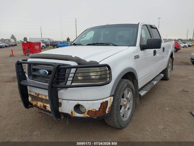2007 Ford F150 Supercrew მანქანა იყიდება აუქციონზე, vin: 1FTPW14567FA12881, აუქციონის ნომერი: 30095172