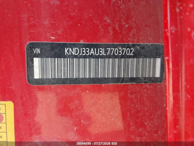 KIA SOUL EX 2020 KNDJ33AU3L7703702 Image 9