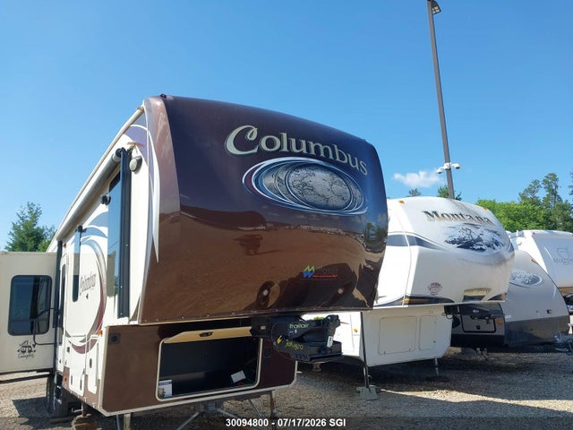 Продаж на аукціоні авто 2015 Forest River Inc. Columbus Columbus, vin: 4X4FCMK26F6005372, номер лоту: 30094800
