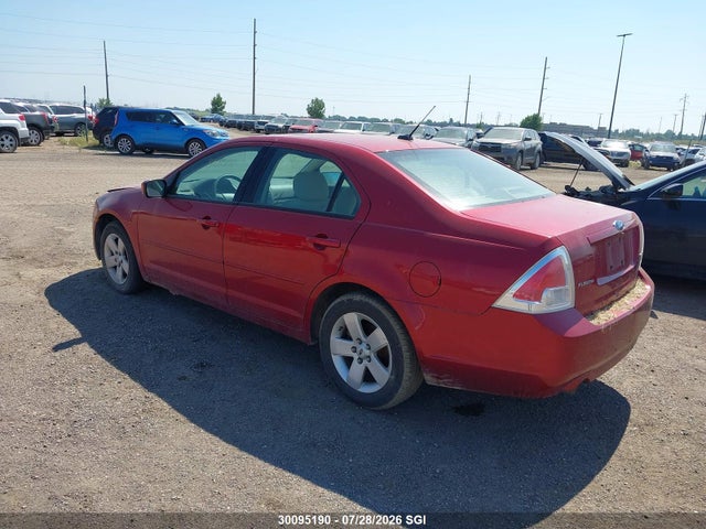 2007 Ford Fusion Se მანქანა იყიდება აუქციონზე, vin: 3FAHP01187R263455, აუქციონის ნომერი: 30095190