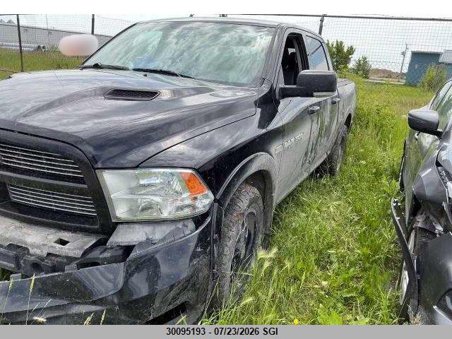 2012 Dodge Ram 1500 Sport მანქანა იყიდება აუქციონზე, vin: 1C6RD7MT6CS310906, აუქციონის ნომერი: 30095193