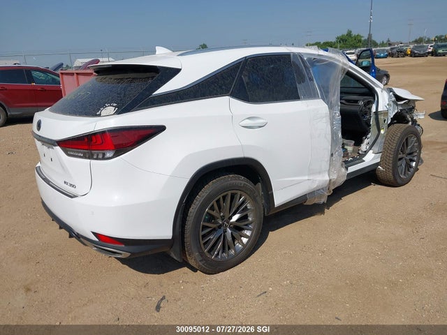 30095012 :رقم المزاد ، 2T2YZMDA8LC216347 vin ، 2020 Lexus Rx 350 F Sport مزاد بيع