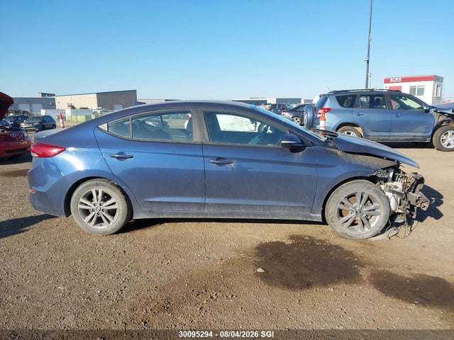2018 Hyundai Elantra Sel/value/limited მანქანა იყიდება აუქციონზე, vin: KMHD84LF7JU637152, აუქციონის ნომერი: 30095294