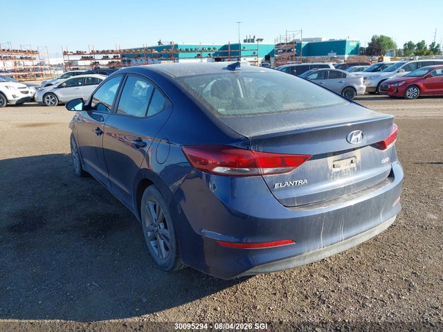 2018 Hyundai Elantra Sel/value/limited მანქანა იყიდება აუქციონზე, vin: KMHD84LF7JU637152, აუქციონის ნომერი: 30095294