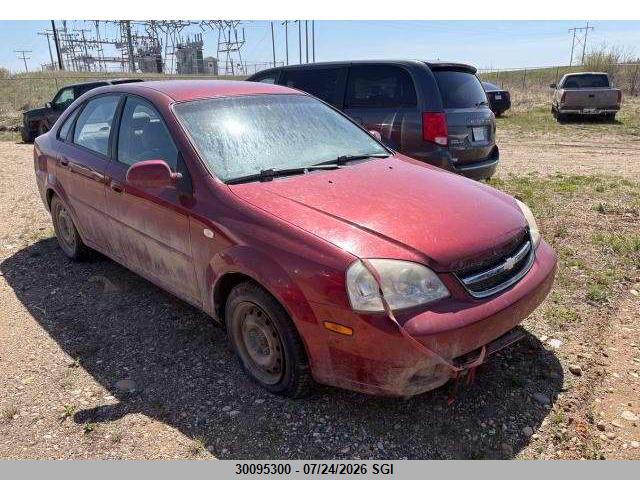 30095300 :رقم المزاد ، KL1JK59Z35K133058 vin ، 2005 Chevrolet Optra Ls مزاد بيع