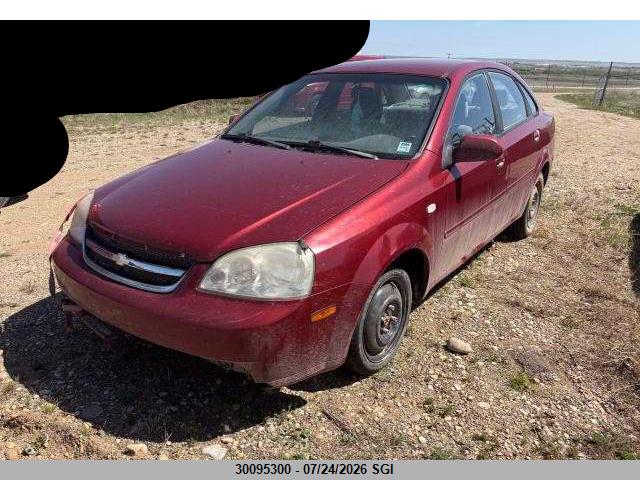 2005 Chevrolet Optra Ls მანქანა იყიდება აუქციონზე, vin: KL1JK59Z35K133058, აუქციონის ნომერი: 30095300