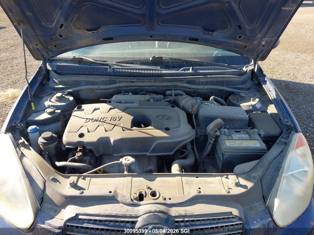 2008 Hyundai Accent Gls მანქანა იყიდება აუქციონზე, vin: KMHCN45C88U255455, აუქციონის ნომერი: 30095399