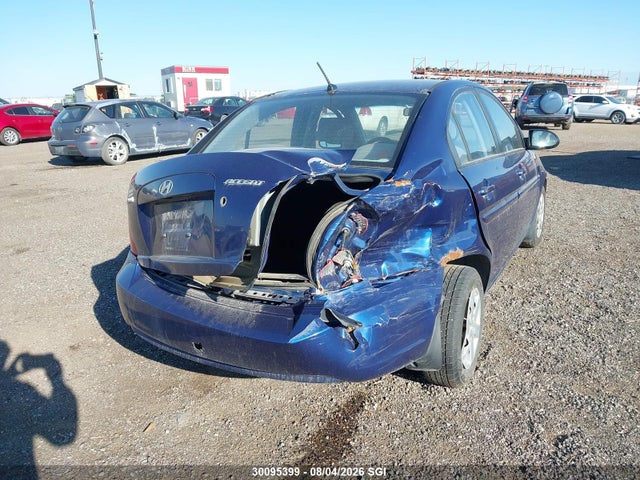 2008 Hyundai Accent Gls მანქანა იყიდება აუქციონზე, vin: KMHCN45C88U255455, აუქციონის ნომერი: 30095399