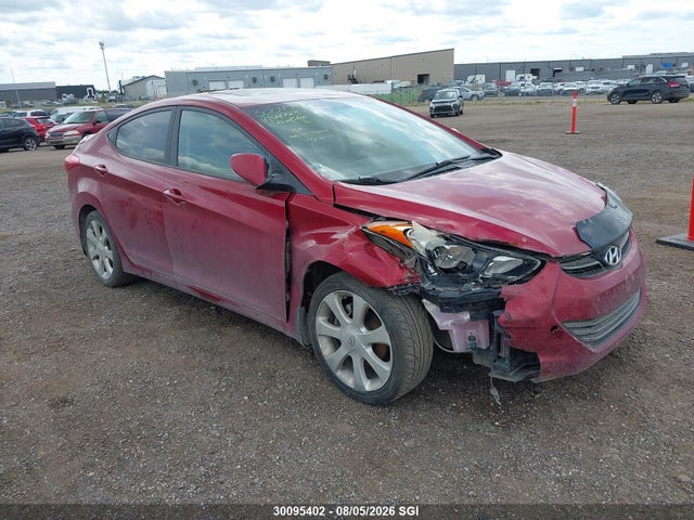 2011 Hyundai Elantra Gls/limited მანქანა იყიდება აუქციონზე, vin: 5NPDH4AE7BH014723, აუქციონის ნომერი: 30095402