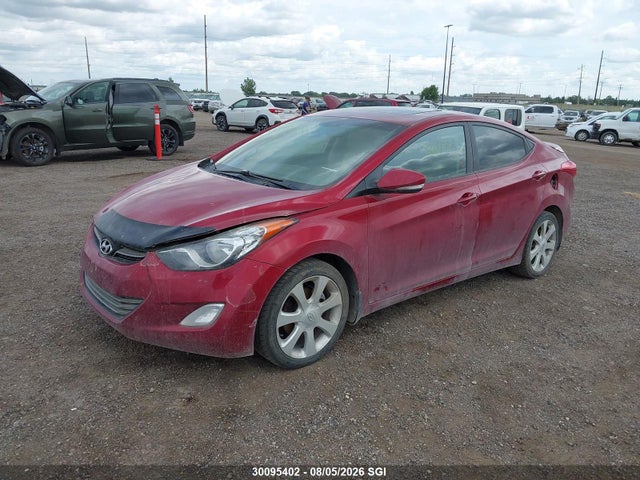 2011 Hyundai Elantra Gls/limited მანქანა იყიდება აუქციონზე, vin: 5NPDH4AE7BH014723, აუქციონის ნომერი: 30095402