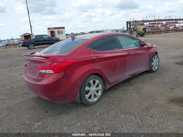 2011 Hyundai Elantra Gls/limited მანქანა იყიდება აუქციონზე, vin: 5NPDH4AE7BH014723, აუქციონის ნომერი: 30095402