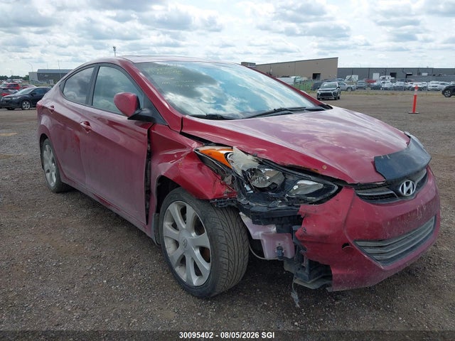 2011 Hyundai Elantra Gls/limited მანქანა იყიდება აუქციონზე, vin: 5NPDH4AE7BH014723, აუქციონის ნომერი: 30095402