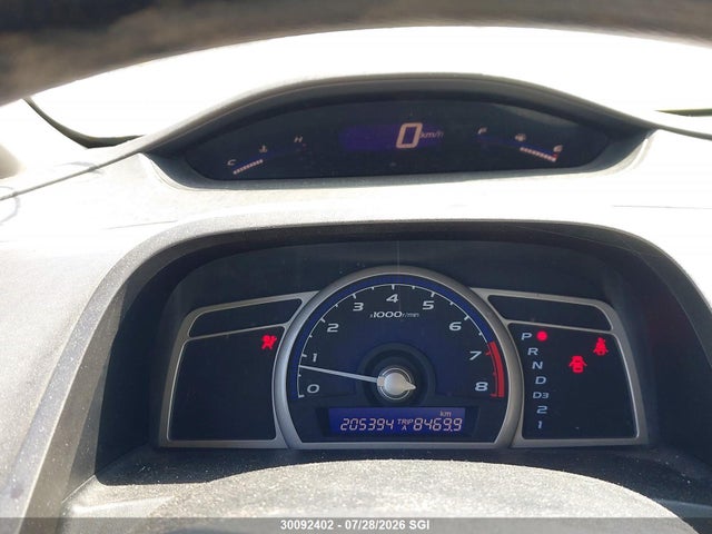 2009 Honda Civic Dx მანქანა იყიდება აუქციონზე, vin: 2HGFA16259H001922, აუქციონის ნომერი: 30092402