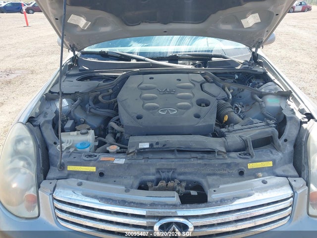 2004 Infiniti G35 მანქანა იყიდება აუქციონზე, vin: JNKCV51F84M706693, აუქციონის ნომერი: 30095407