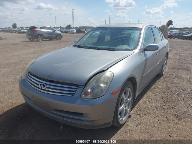 2004 Infiniti G35 მანქანა იყიდება აუქციონზე, vin: JNKCV51F84M706693, აუქციონის ნომერი: 30095407