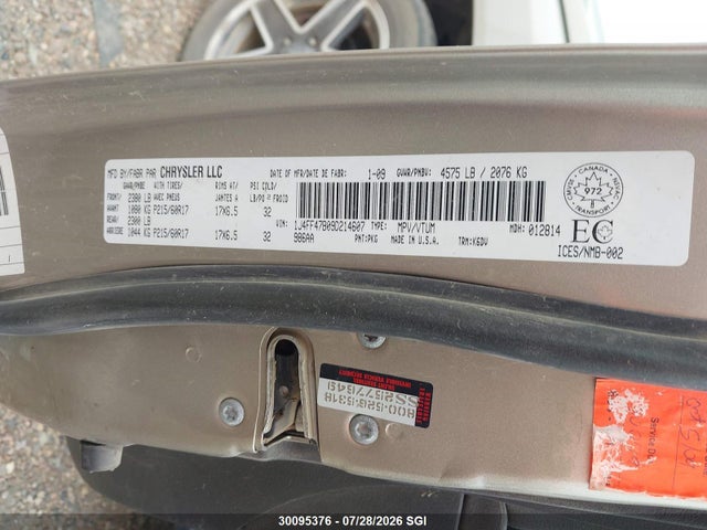 Aukcja sprzedaży 2009 Jeep Compass Sport/north, vin: 1J4FF47B09D214607, numer aukcji: 30095376