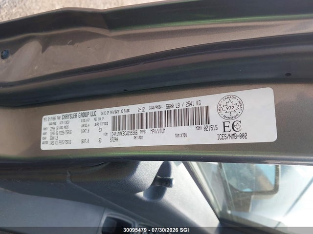 30095479 :رقم المزاد ، 1C4PJMAK8CW155366 vin ، 2012 Jeep Liberty Sport مزاد بيع