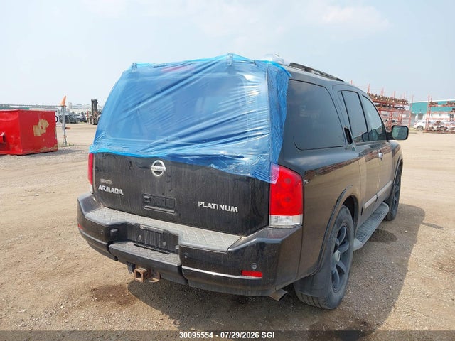 30095554 :رقم المزاد ، 5N1AA0NE0AN604234 vin ، 2010 Nissan Armada Platinum مزاد بيع