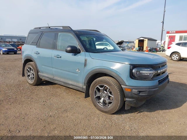 2021 Ford Bronco Sport Outer Banks მანქანა იყიდება აუქციონზე, vin: 3FMCR9C63MRB10520, აუქციონის ნომერი: 30095565