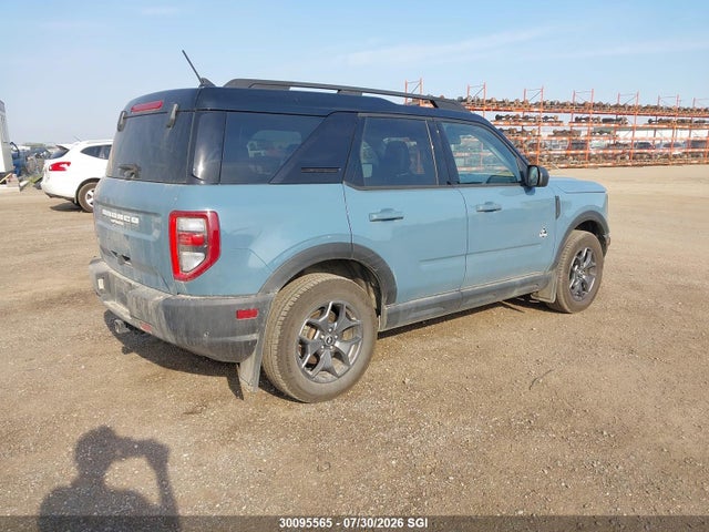 2021 Ford Bronco Sport Outer Banks მანქანა იყიდება აუქციონზე, vin: 3FMCR9C63MRB10520, აუქციონის ნომერი: 30095565