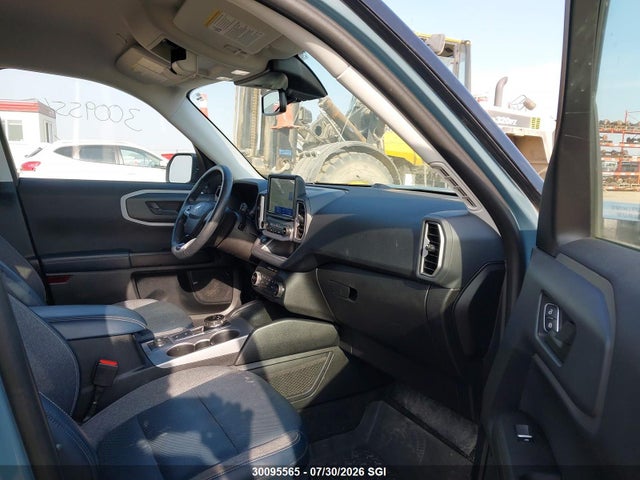 2021 Ford Bronco Sport Outer Banks მანქანა იყიდება აუქციონზე, vin: 3FMCR9C63MRB10520, აუქციონის ნომერი: 30095565