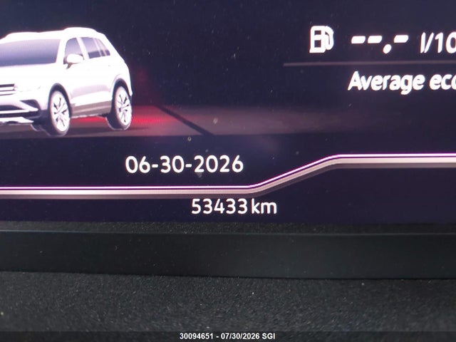 3VV8B7AX4RM233604 Volkswagen Tiguan Se R-line Black