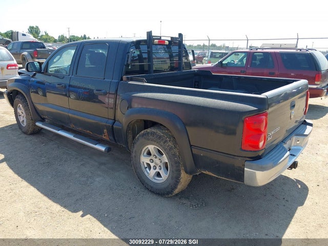 2006 Dodge Dakota Quad Slt მანქანა იყიდება აუქციონზე, vin: 1D7HW48N26S518560, აუქციონის ნომერი: 30092229
