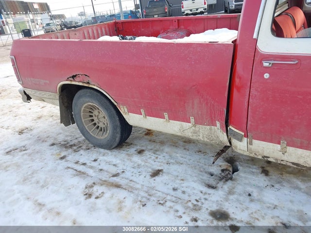 1987 Dodge D-series D150 მანქანა იყიდება აუქციონზე, vin: 1B7HD14T1HS455540, აუქციონის ნომერი: 30082666