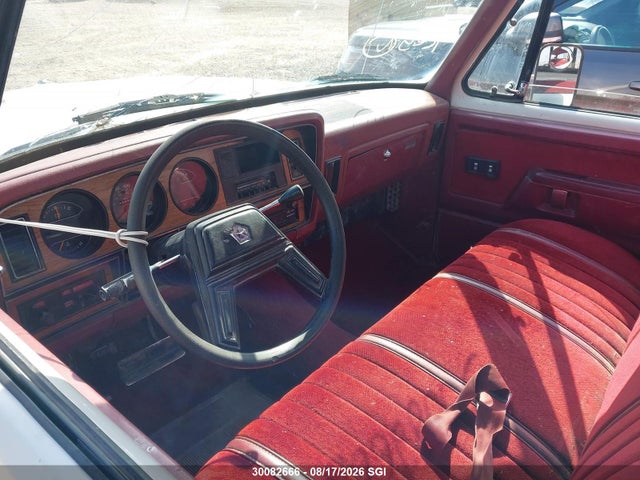 1987 Dodge D-series D150 მანქანა იყიდება აუქციონზე, vin: 1B7HD14T1HS455540, აუქციონის ნომერი: 30082666