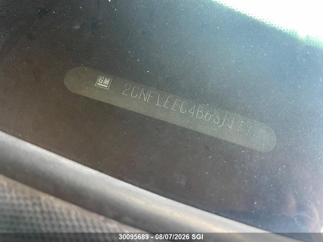 Продаж на аукціоні авто 2011 Chevrolet Equinox Lt, vin: 2CNFLEEC4B6311292, номер лоту: 30095689