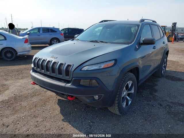 2014 Jeep Cherokee Trailhawk მანქანა იყიდება აუქციონზე, vin: 1C4PJMBS4EW134404, აუქციონის ნომერი: 30095691