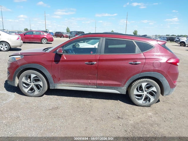 2018 Hyundai Tucson Limited/sport And Eco/se მანქანა იყიდება აუქციონზე, vin: KM8J3CA24JU826580, აუქციონის ნომერი: 30095694