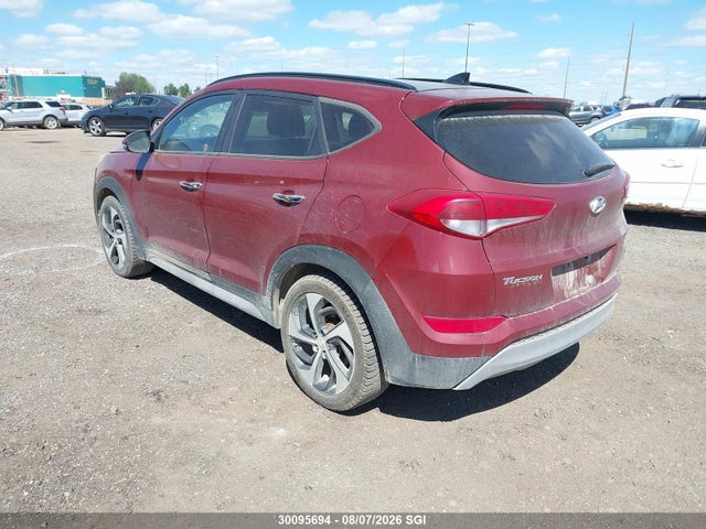2018 Hyundai Tucson Limited/sport And Eco/se მანქანა იყიდება აუქციონზე, vin: KM8J3CA24JU826580, აუქციონის ნომერი: 30095694