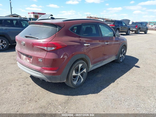 2018 Hyundai Tucson Limited/sport And Eco/se მანქანა იყიდება აუქციონზე, vin: KM8J3CA24JU826580, აუქციონის ნომერი: 30095694