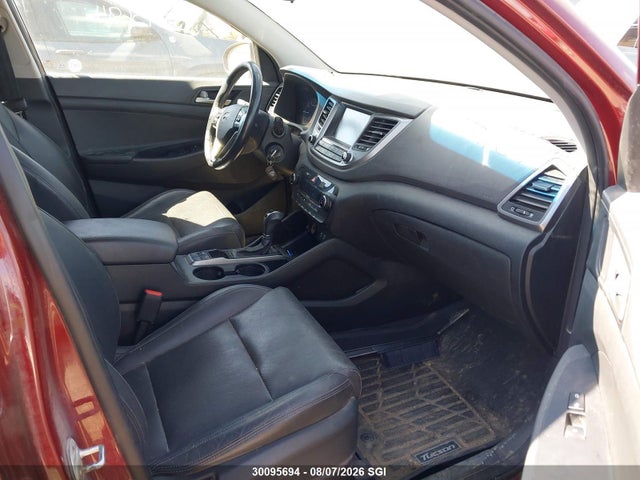 2018 Hyundai Tucson Limited/sport And Eco/se მანქანა იყიდება აუქციონზე, vin: KM8J3CA24JU826580, აუქციონის ნომერი: 30095694