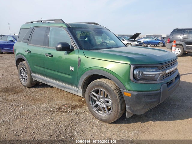 2025 Ford Bronco Sport Big Bend მანქანა იყიდება აუქციონზე, vin: 3FMCR9BN3SRE30037, აუქციონის ნომერი: 30095696