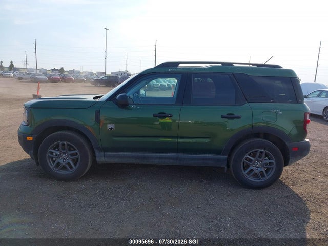 2025 Ford Bronco Sport Big Bend მანქანა იყიდება აუქციონზე, vin: 3FMCR9BN3SRE30037, აუქციონის ნომერი: 30095696