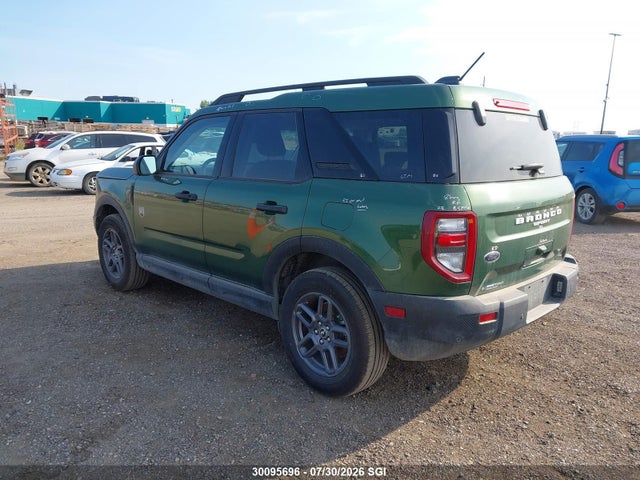 2025 Ford Bronco Sport Big Bend მანქანა იყიდება აუქციონზე, vin: 3FMCR9BN3SRE30037, აუქციონის ნომერი: 30095696