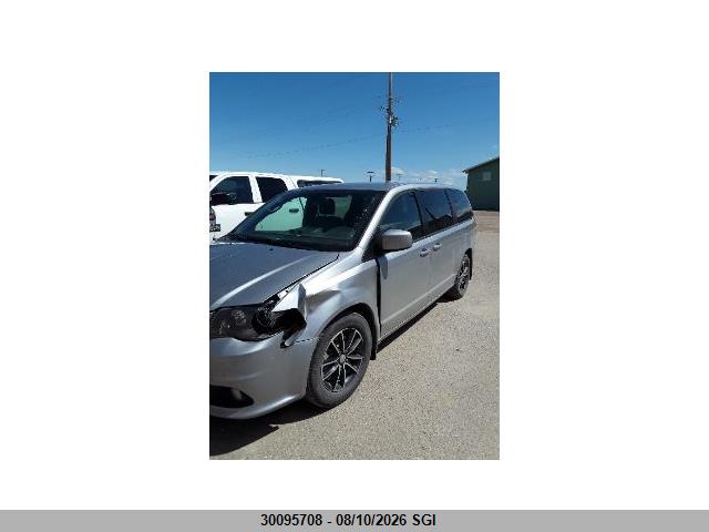 2018 Dodge Grand Caravan Gt მანქანა იყიდება აუქციონზე, vin: 2C4RDGEG8JR319292, აუქციონის ნომერი: 30095708