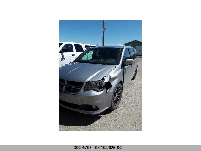 2018 Dodge Grand Caravan Gt მანქანა იყიდება აუქციონზე, vin: 2C4RDGEG8JR319292, აუქციონის ნომერი: 30095708