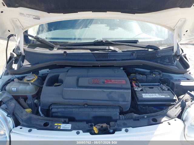 2017 Fiat 500 Lounge მანქანა იყიდება აუქციონზე, vin: 3C3CFFER2HT704631, აუქციონის ნომერი: 30095762