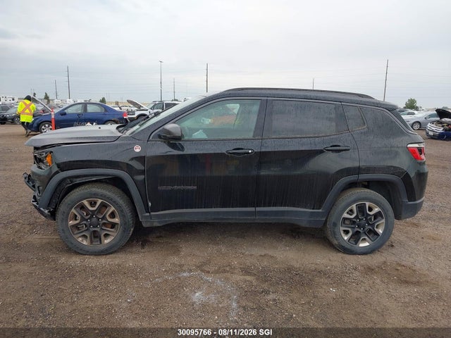 2018 Jeep Compass Trailhawk მანქანა იყიდება აუქციონზე, vin: 3C4NJDDB6JT361954, აუქციონის ნომერი: 30095766