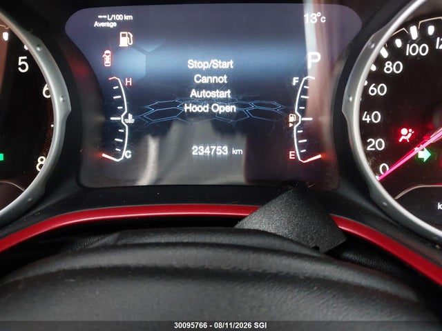 2018 Jeep Compass Trailhawk მანქანა იყიდება აუქციონზე, vin: 3C4NJDDB6JT361954, აუქციონის ნომერი: 30095766