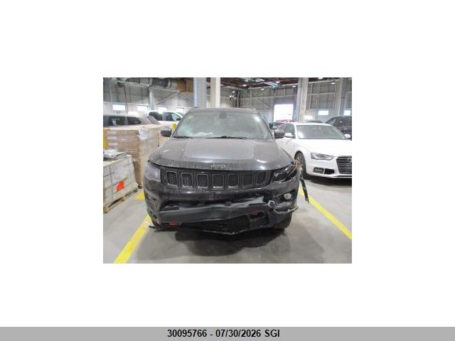 2018 Jeep Compass Trailhawk მანქანა იყიდება აუქციონზე, vin: 3C4NJDDB6JT361954, აუქციონის ნომერი: 30095766