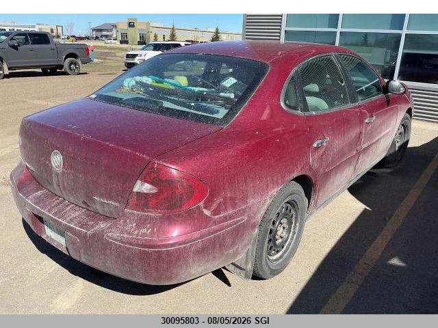Auction sale of the 2005 Buick Allure Cx, vin: 2G4WF532751335542, lot number: 30095803