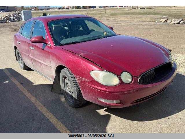 Продажа на аукционе авто 2005 Buick Allure Cx, vin: 2G4WF532751335542, номер лота: 30095803